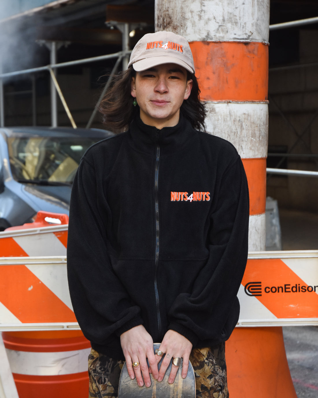 Black Zipper Fleece