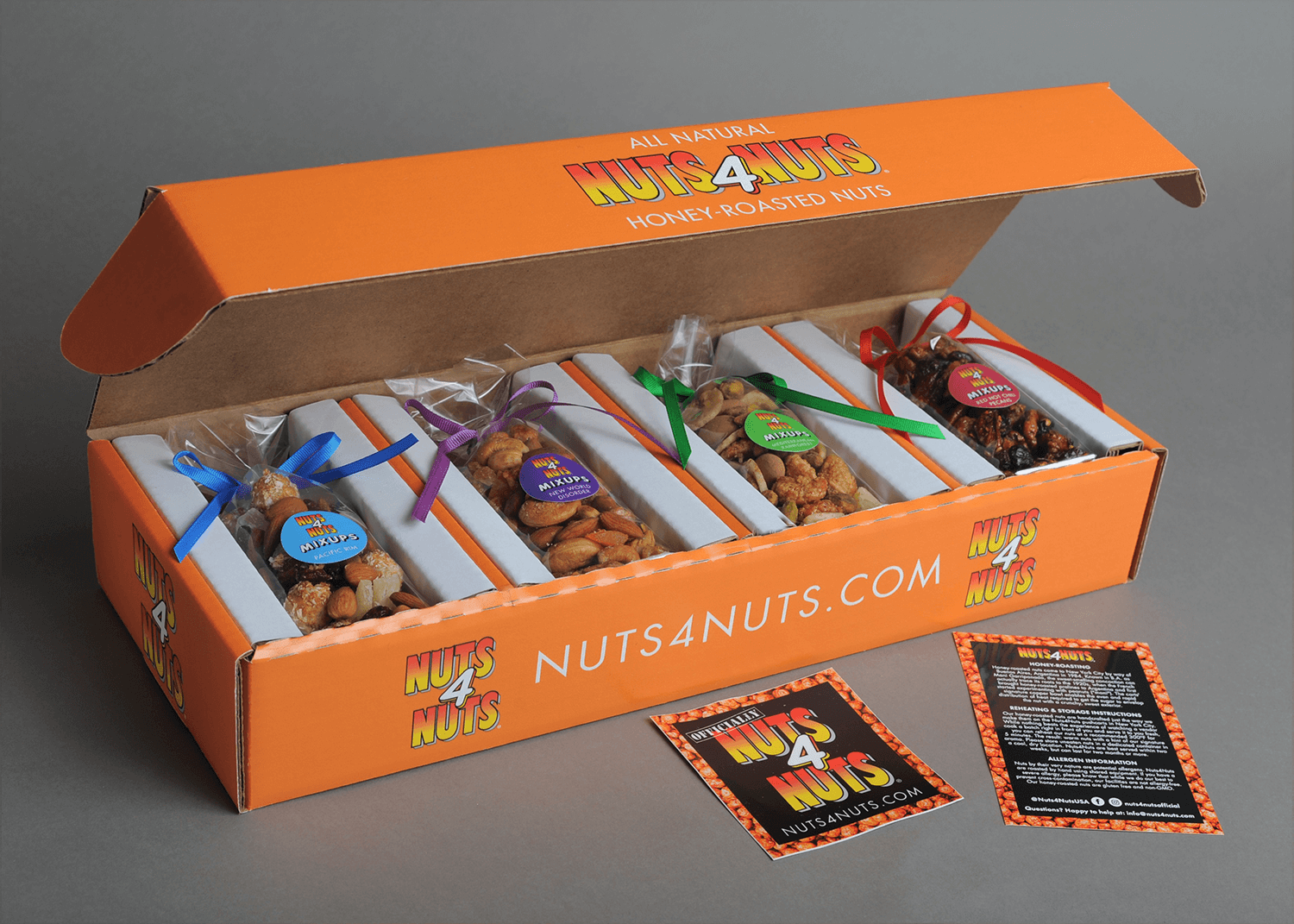 Four Pack - Mixups 4 Assorted Gift Bags with ribbon