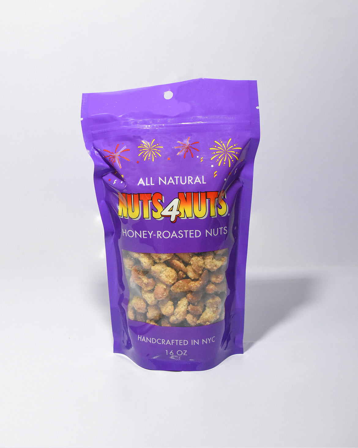 Honey-Roasted Nuts in 16 oz Resealable Celebration Pack