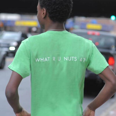 Green or Purple T-Sleeve 100% Cotton