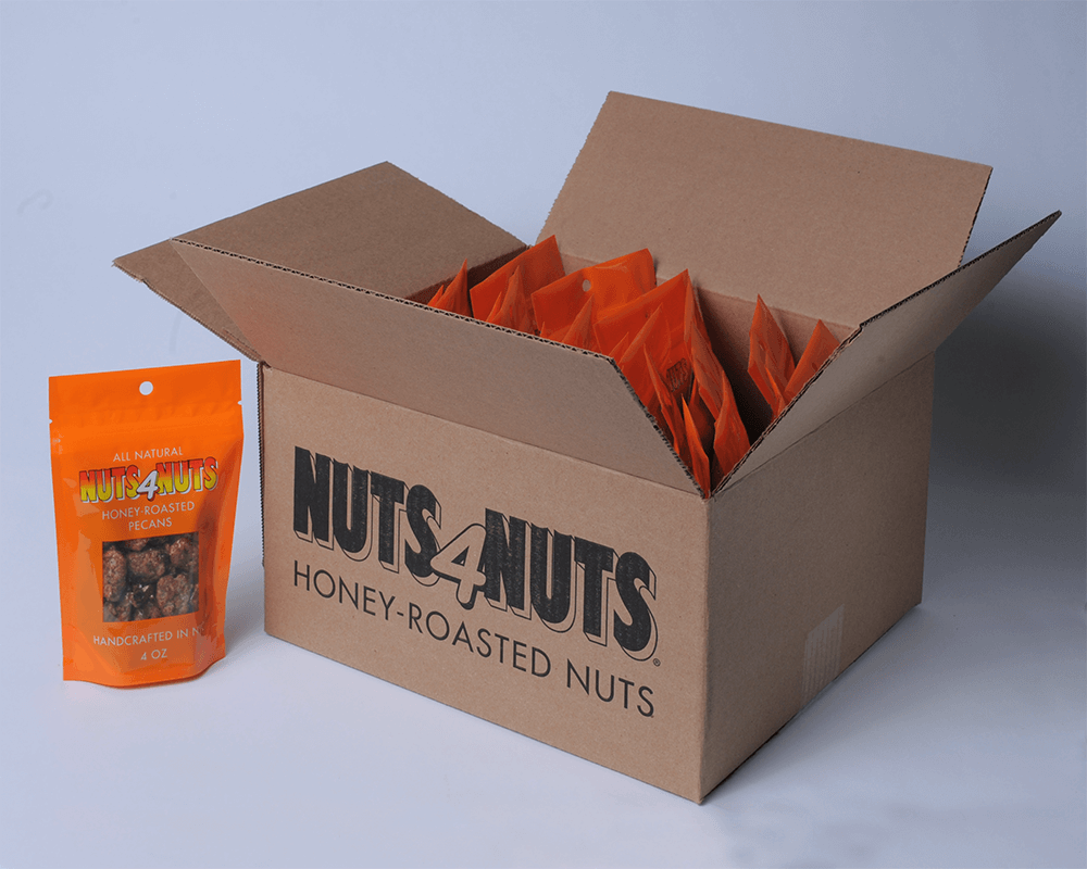 Honey-Roasted Pecans 4oz Party Pack