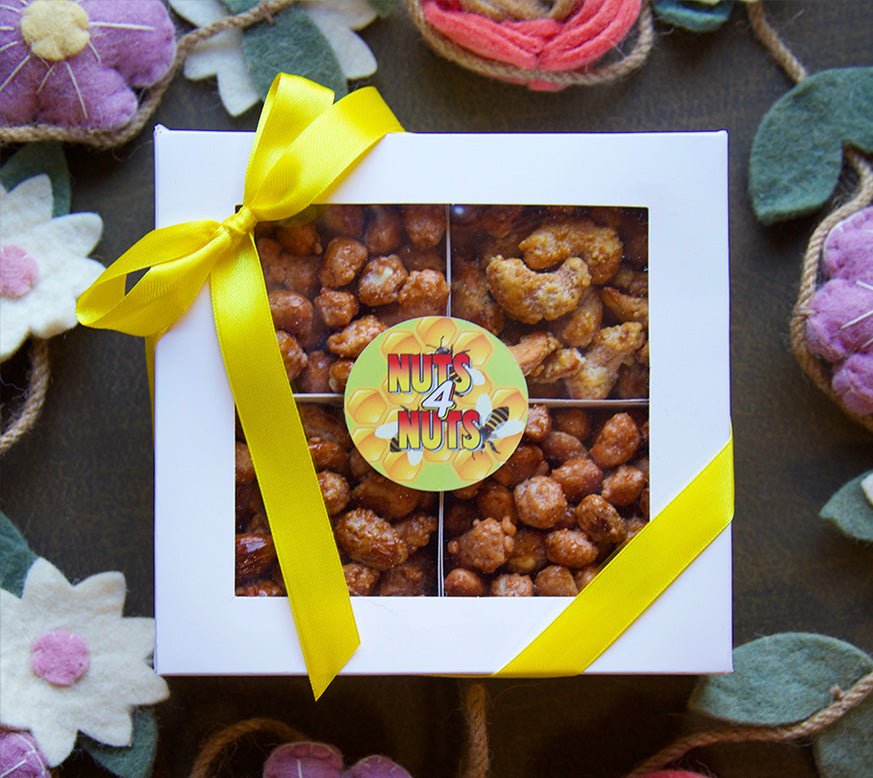 Honeybees 4 Compartment Gift Box