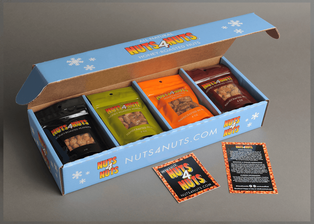 Four Pack - N4N Classics 12 Assorted Resealable 4 oz. bags