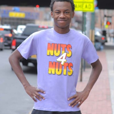 Green or Purple T-Sleeve 100% Cotton